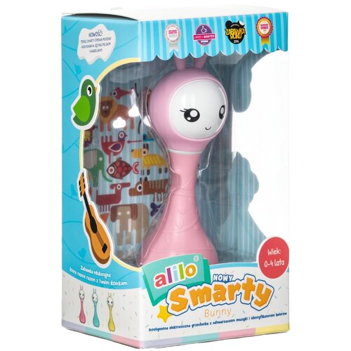Zabawka edukacyjna ALILO Smarty Bunny R1 Różowy
