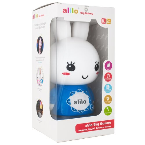 Zabawka edukacyjna ALILO Big Bunny G7C Niebieski
