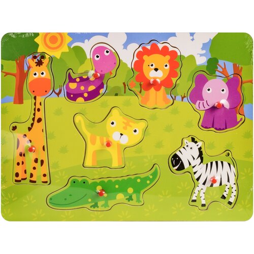 Puzzle DAFFI Safari D-110 (7 elementów)