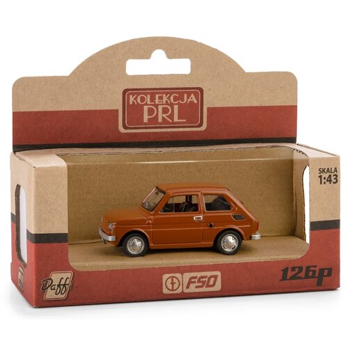Samochód DAFFI Kolekcja PRL Fiat 126P K-568