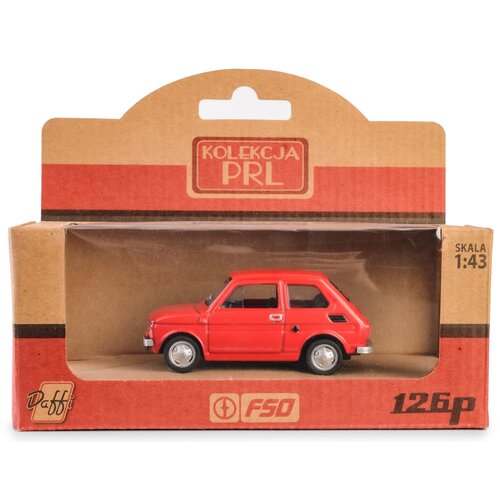Samochód DAFFI Kolekcja PRL Fiat 126P K-572