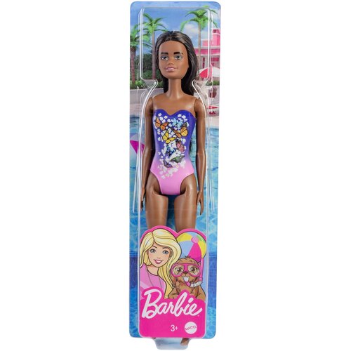 Lalka Barbie Plażowa DWJ99 Fioletowy