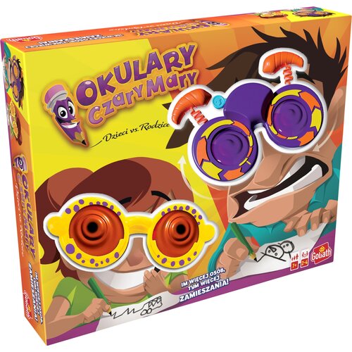 Gra towarzyska GOLIATH Okulary Czary-Mary Dzieci vs. Rodzice 920177.006