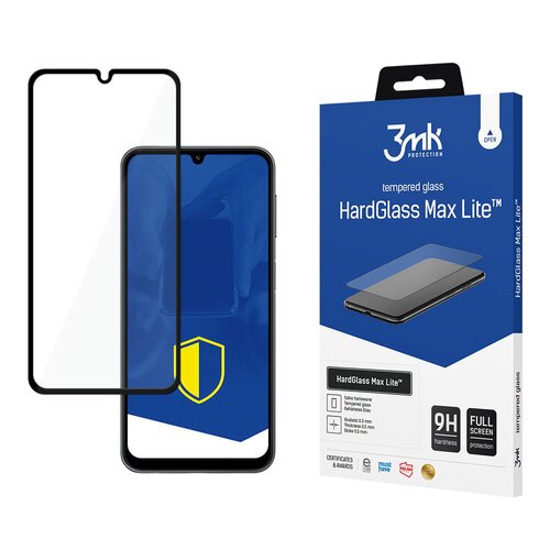 Szkło hartowane 3MK HardGlass Max Lite do Samsung Galaxy A25 5G