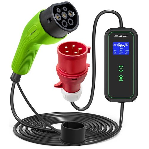 Ładowarka do samochodu elektrycznego QOLTEC 52471 Typ 7kW