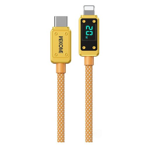 Kabel USB-C - Lightning WEKOME WDC-08 Vanguard Series 20W 1 m Złoty