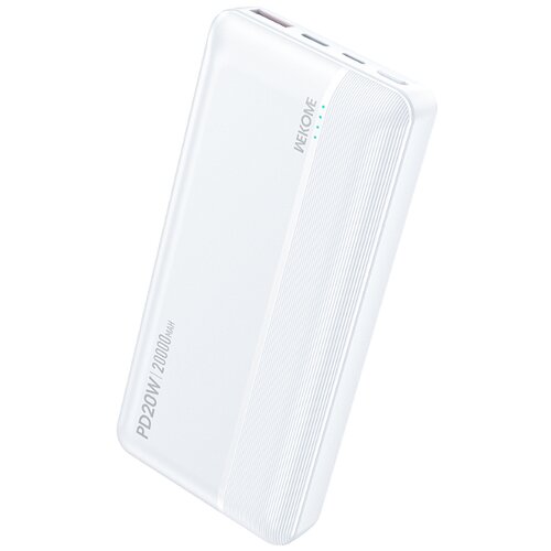 Powerbank WEKOME WP-04 Pop Digital Series 20000 mAh 20W Biały