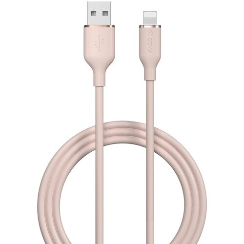 Kabel USB - Lightning DEVIA Jelly 2.4A 1.2 m Różowy