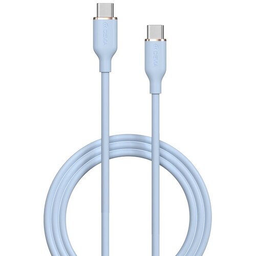 Kabel USB-C - USB-C DEVIA Jelly 60W 1.2 m Niebieski