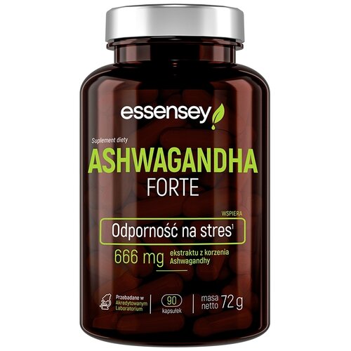 Adaptogen ESSENSEY Ashwagandha Forte (90 kapsułek)