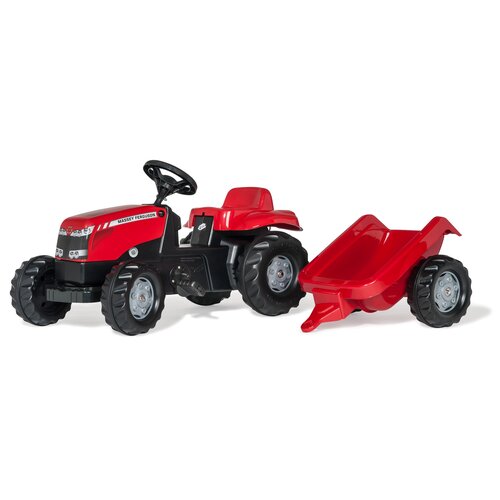 Jeździk ROLLY TOYS Kid Massey Fergusson 012305 z przyczepą
