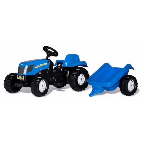 Jeździk ROLLY TOYS Traktor RollyKid New Holland z przyczepą