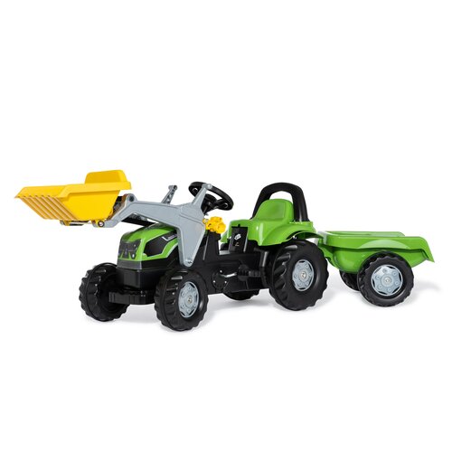 Jeździk ROLLY TOYS Kid Deutz-Fahr 5115 TB z łyżką i przyczepą