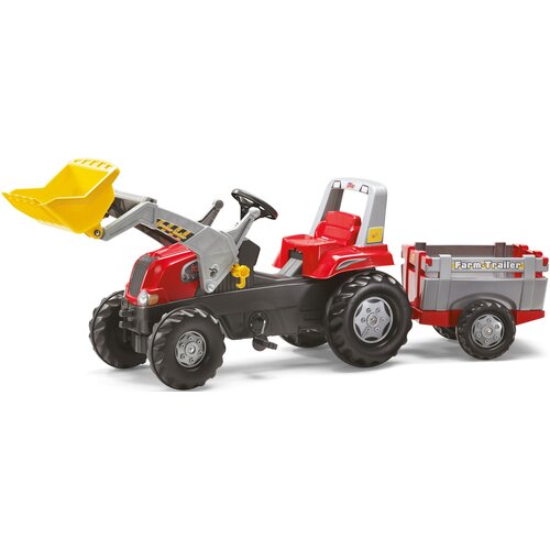 Jeździk ROLLY TOYS Junior Traktor 811397 Czerwony