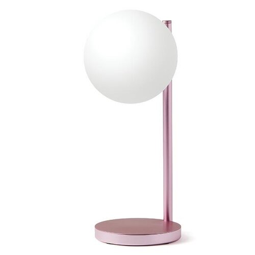 Lampa stołowa LEXON Bubble LH70LP z ładowarką indukcyjną Jasnoróżowy