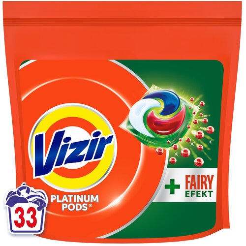 Kapsułki do prania VIZIR Platinum Pods Fairy Efekt - 33 szt.
