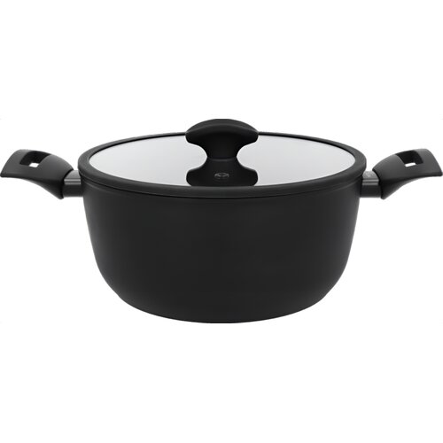 Garnek ZWIEGER Sensa Thermo 28 cm + Brytfanna ZWIEGER Sensa Thermo 32 cm + Zestaw noży ZWIEGER Vesna BL6063 (6 elementów) + Zestaw sztućców ZWIEGER Vesper (24 elementy)