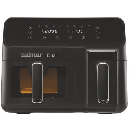 Frytkownica beztłuszczowa ZELMER ZAF9000 Air Fryer z podwójnym koszem