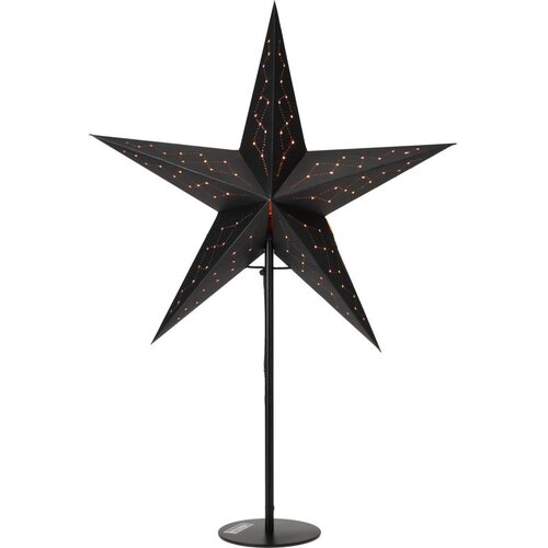 Gwiazda CHRISTMAS DECORATION 45 cm Czarny