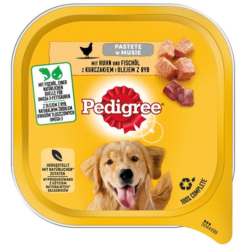 Karma dla psa PEDIGREE Kurczak z olejem z ryb 300 g