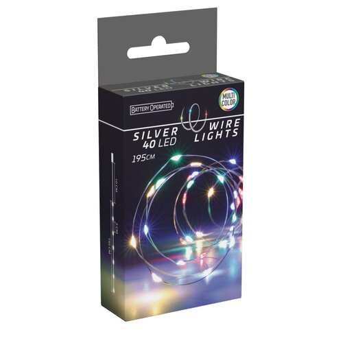 Girlanda LED CHRISTMAS DECORATION HV667654-SW 1.95 m Bateryjne