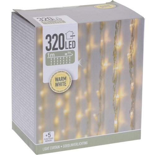 Kurtyna LED CHRISTMAS DECORATION Waterfall 2 m Sieciowe