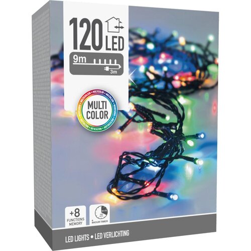Lampki choinkowe LED CHRISTMAS DECORATION 809467 12 m Sieciowe
