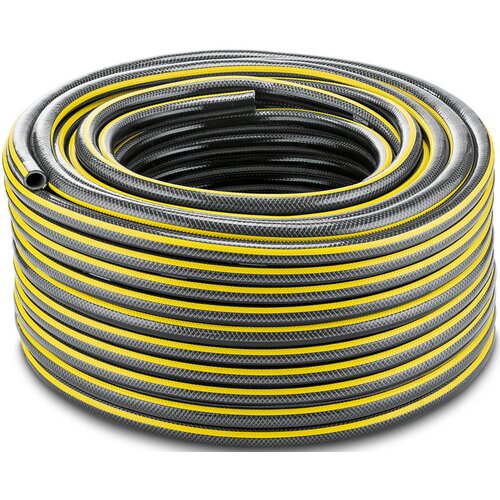Wąż ogrodowy KARCHER PrimoFlex Plus 3/4" 50 m 2.645-323.0 + Przyłącze kranowe KARCHER 3/4" 1/2"  2.645-006.0 + Szybkozłącze KARCHER Plus 2.645-193.0 + Szybkozłącze KARCHER Plus 2.645-194.0 + Pistolet zraszający KARCHER Premium 2.645-270.0