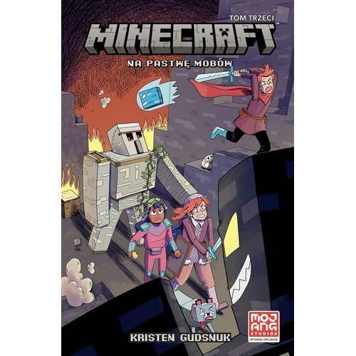 Komiks Minecraft Na pastwę mobów Tom 3