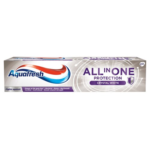 Pasta do zębów AQUAFRESH All In One Protect Crystal White 100 ml