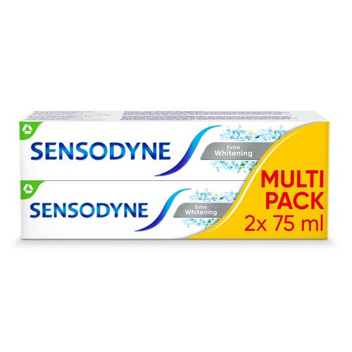 Pasta do zębów SENSODYNE Extra Whitening 2 x 75 ml