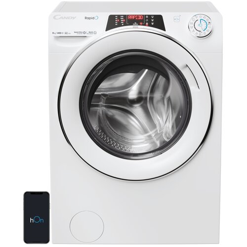 Pralka CANDY RapidÓ RO486DWMC7 1-S 8kg 1400 obr Quick&Clean