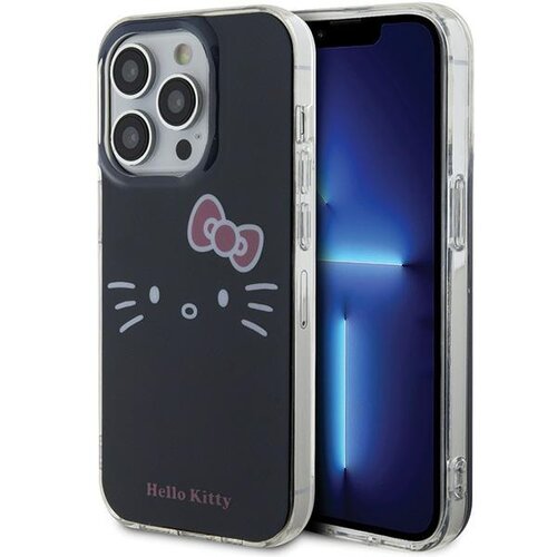 Etui HELLO KITTY IML Kitty Face do Apple iPhone 15 Pro Czarny