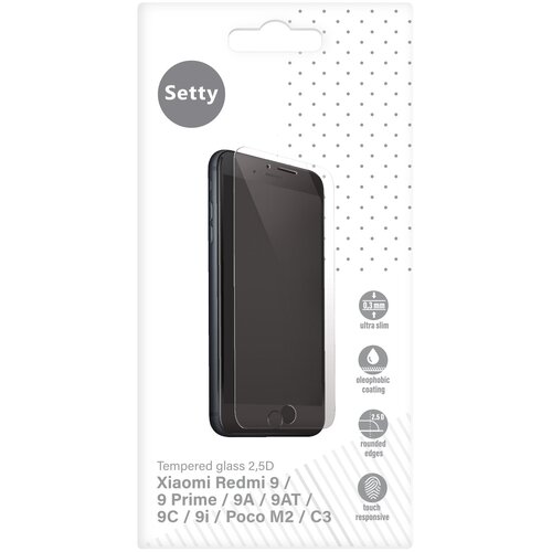 Szkło hartowane SETTY Tempered Glass 2.5D do iPhone 13/13 Pro/14