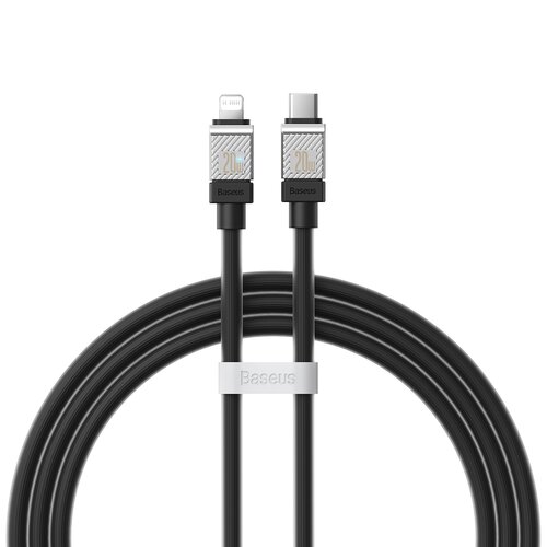 Kabel USB Typ-C - Lightning BASEUS CoolPlay 20W 1 m Czarny