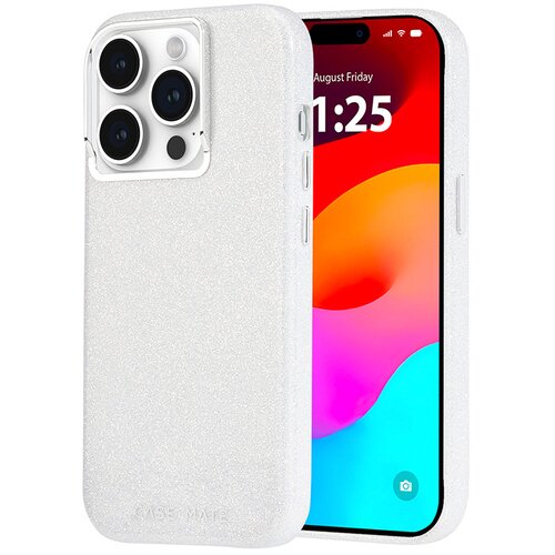 Etui CASE-MATE Shimmer MagSafe do Apple iPhone 15 Pro Brokatowy