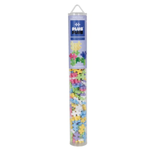 Klocki plastikowe PLUS-PLUS Tuba Pastelowa 014-4025