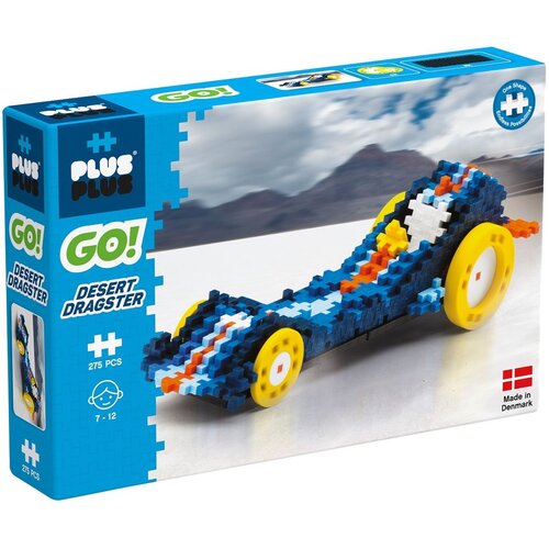 Klocki plastikowe PLUS-PLUS Basic Pustynny Dragster 014-7015