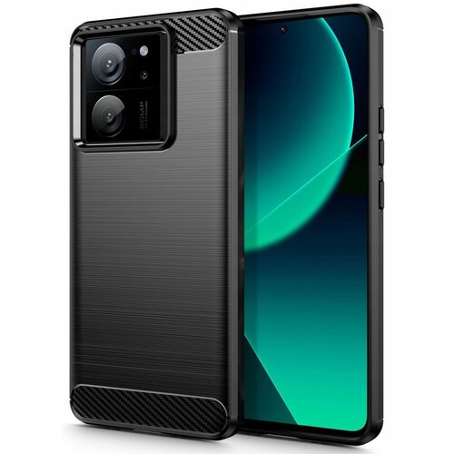 Etui TECH-PROTECT TPUCarbon do Xiaomi 13T/13T Pro Czarny