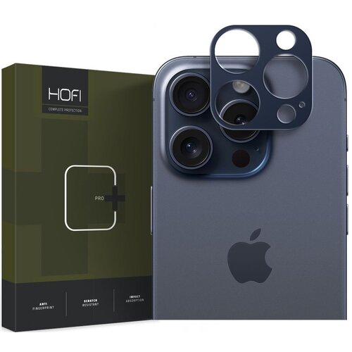 Ramka na obiektyw HOFI Alucam Pro+ do Apple iPhone 15 Pro/15 Pro Max Niebieski