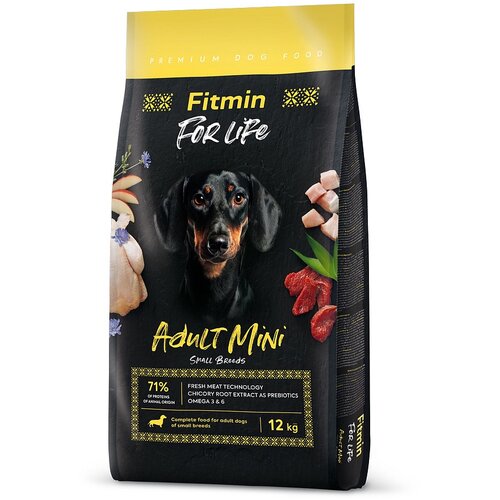Karma dla psa FITMIN Dog For Life Adult Mini 12 kg