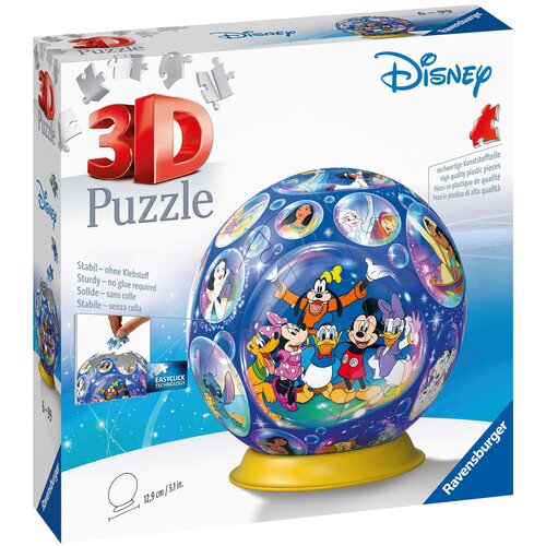 Puzzle 3D RAVENSBURGER Disney 11561 (73 elementy)