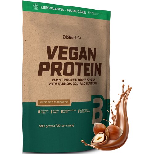 Odżywka białkowa BIOTECH Vegan Protein Orzechowy (500 g)
