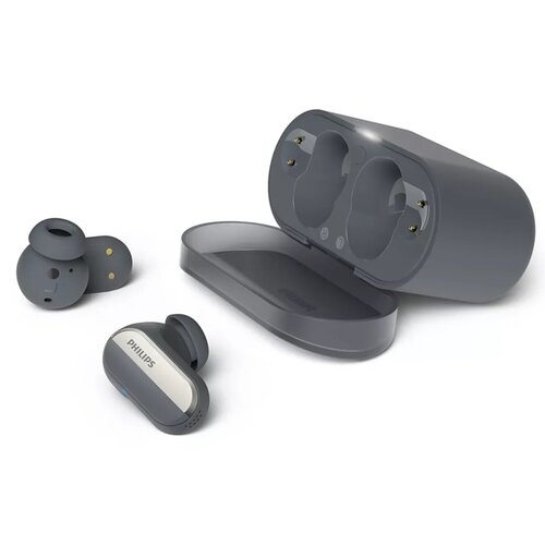 Słuchawki dokanałowe PHILIPS TAT6908BK/00 ANC Wodoodporne Czarny