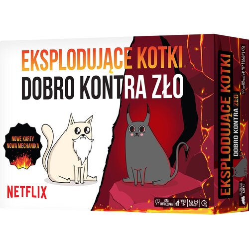 Gra karciana REBEL Eksplodujące Kotki Dobro kontra Zło