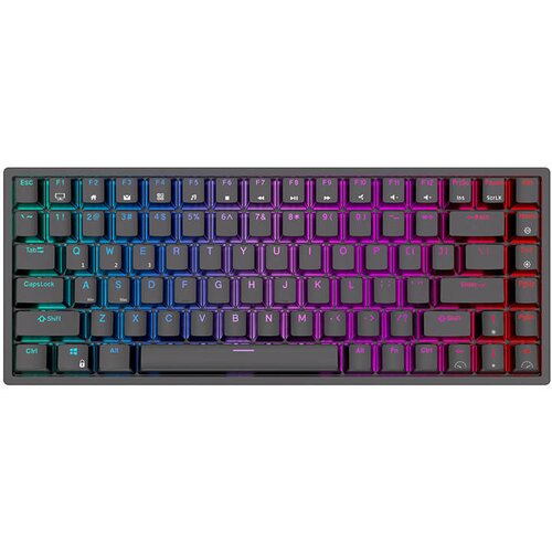 Klawiatura ROYAL KLUDGE RK84 Black Red Switch