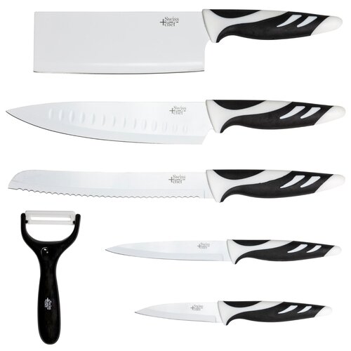 Zestaw noży CECOTEC Swiss Biały (6 elementów)
