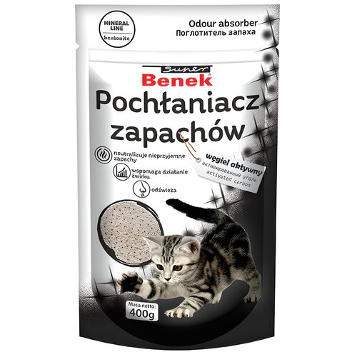 Pochłaniacz zapachu SUPER BENEK Węgiel Aktywny 400 g