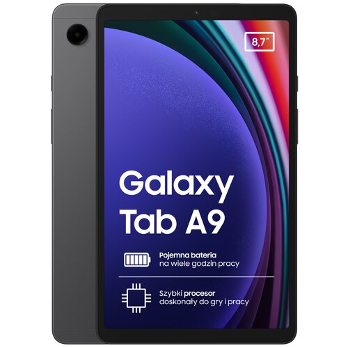 Tablet SAMSUNG Galaxy Tab A9 8.7" 4/64 GB Wi-Fi Szary