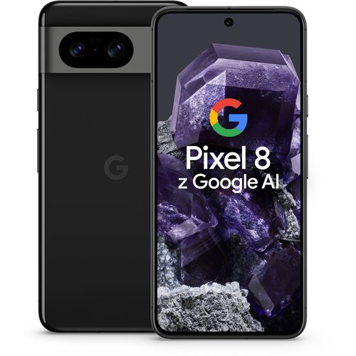 Smartfon GOOGLE Pixel 8 5G 8/128GB 6.2" 120Hz Obsydian
